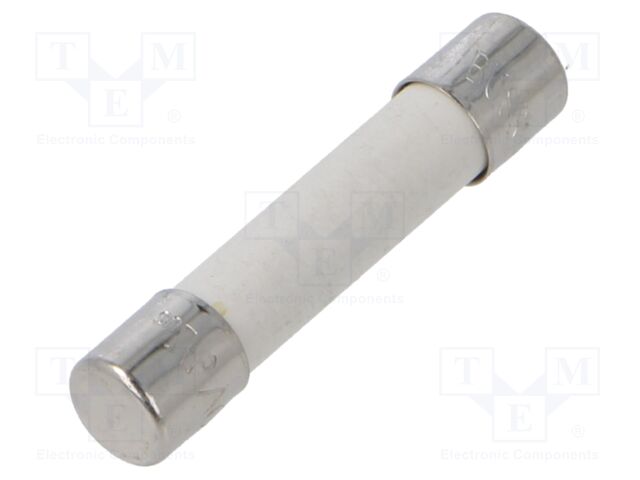 Fuse: fuse; quick blow; 15A; 500VAC; 500VDC; ceramic,cylindrical