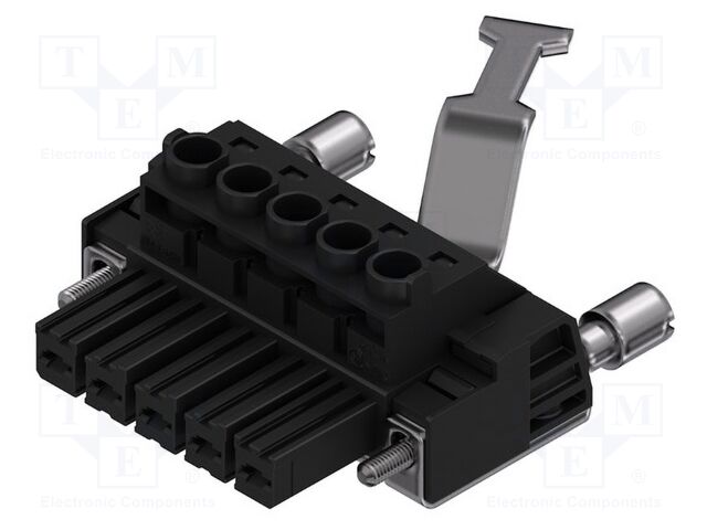 Pluggable terminal block