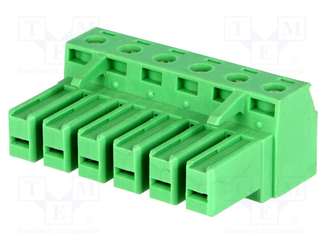 Pluggable terminal block; 7.62mm; ways: 6; straight; plug; female