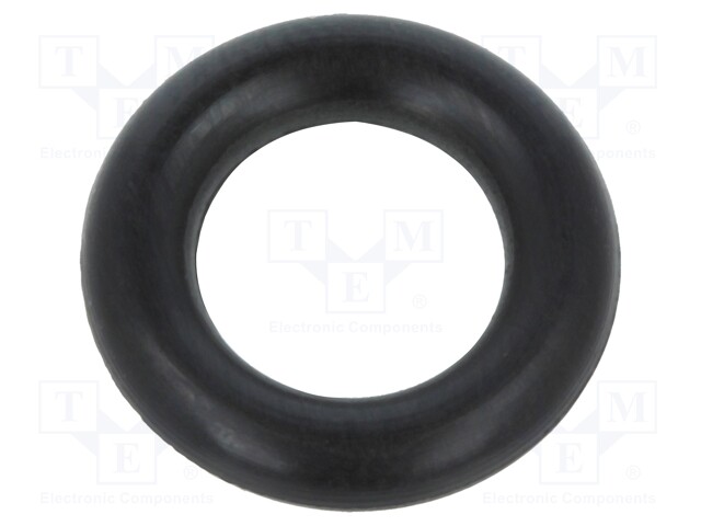 O-ring gasket; NBR; D: 3mm; Øint: 8mm; black; -30÷100°C
