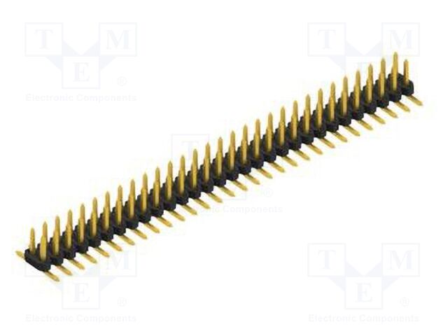 Connector: pin strips; pin header; male; PIN: 60; 2mm; SMT; 2x30