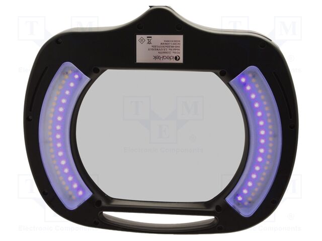 Tool: desktop magnifier with backlight; ESD; 230VAC; Mag: x2.25
