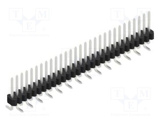 Connector: pin strips; pin header; male; PIN: 29; 1.27mm; SMT; 1x29