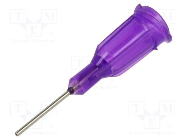 Needle: steel; 0.5"; Size: 21; straight; Mounting: Luer Lock