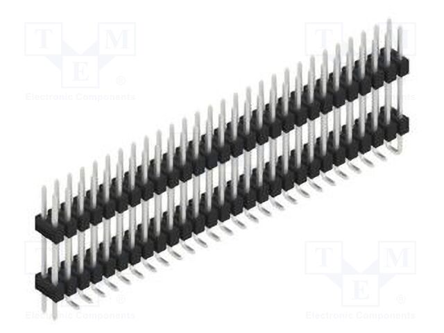 Connector: pin strips; pin header; male; PIN: 56; 2.54mm; SMT; 2x28
