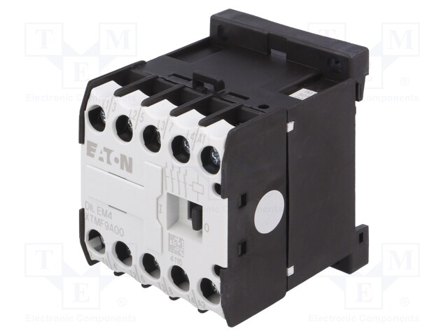 Contactor: 4-pole; NO x4; 110VAC; 9A; DIN; DILEM; screw terminals
