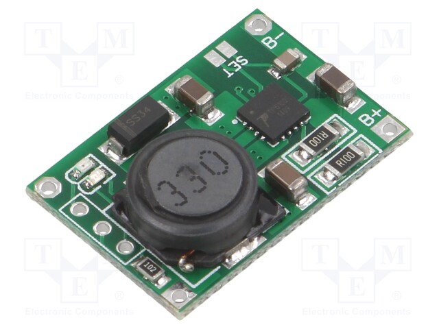 Module: Li-Po/Li-Ion charger; 5÷12VDC; TP5100; 25x17mm; 1.5A; 4.2V