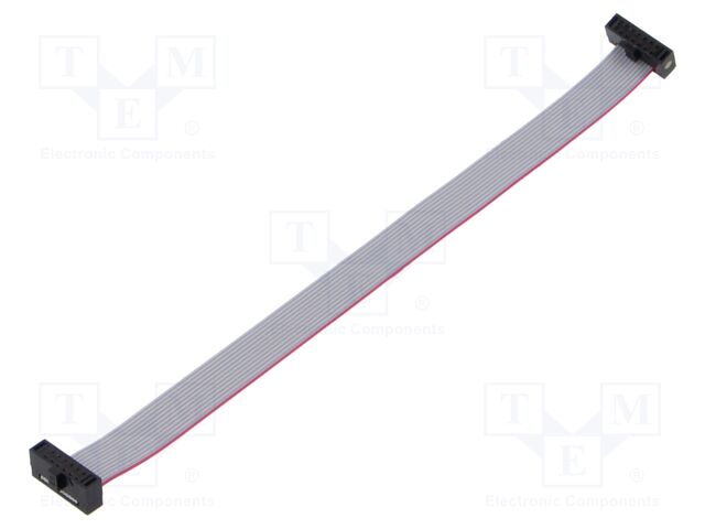 Ribbon cable with IDC connectors; Tape ph: 0.64mm; 127mm