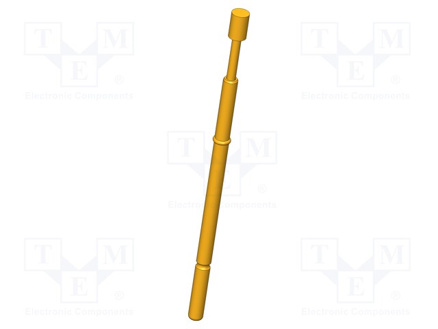 Test needle; Operational spring compression: 4mm; 8A; Ø: 2mm