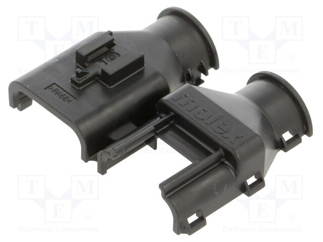 Accessories: cable hood and fastener