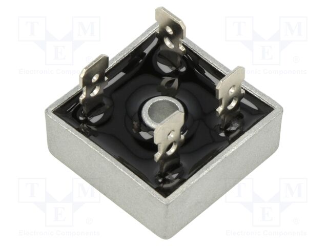 Bridge rectifier: single-phase; Urmax: 600V; If: 15A; Ifsm: 300A