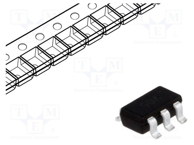 Diode: Transil array; 6V; 12A; unidirectional; 300W; SOT23-6