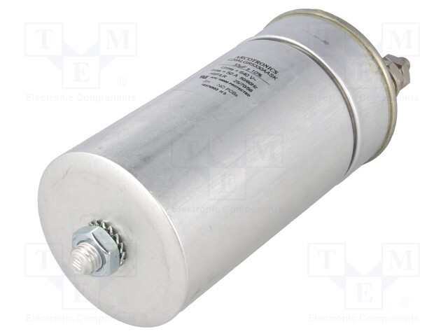 Capacitor: polypropylene; Body dim: Ø65x247mm; 47uF; ±10%; 55A