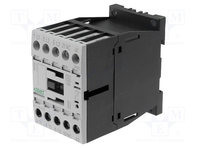 Contactor: 3-pole; NO x3; Auxiliary contacts: NO; 48VDC; 7A; DILM7