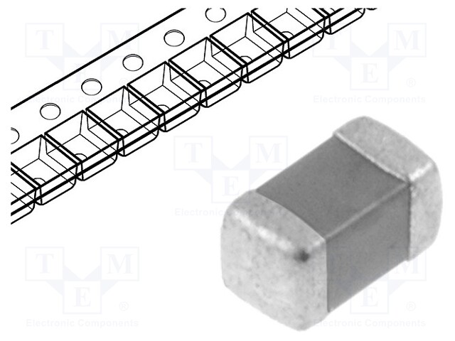 Capacitor: ceramic; MLCC; 4.7uF; 10V; X5R; ±10%; SMD; 0603