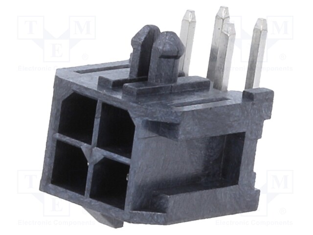Connector: wire-board; socket; male; -40÷105°C; PIN: 4; Layout: 2x2