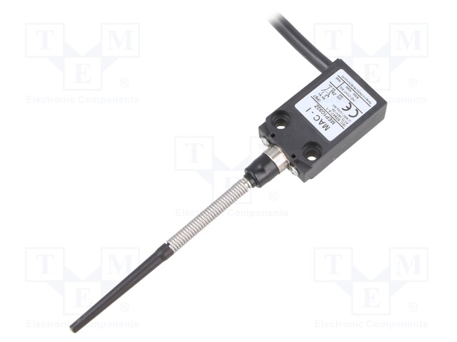 Limit switch; NO + NC; 5A; max.240VAC; max.250VDC; lead 1m; IP67