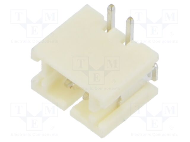 Socket; wire-board; male; PH; 2mm; PIN: 2; pick and place; SMT; 100V