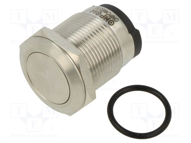 Switch: vandal resistant; Pos: 2; SPST; 10A/24VDC; IP65; OFF-(ON)