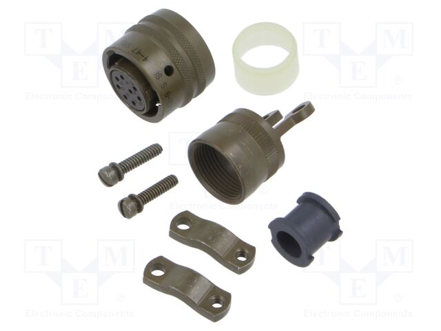 Connector: circular; plug; PT/451
