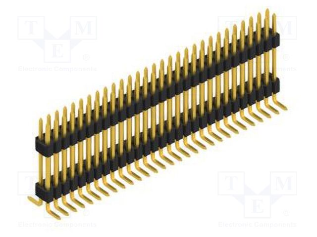 Connector: pin strips; pin header; male; PIN: 58; 1.27mm; SMT; 2x29