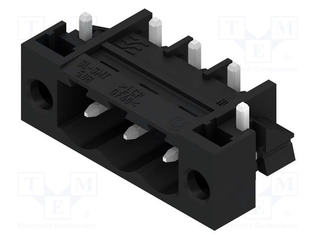 Pluggable terminal block