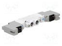 Electromagnetic valve; 5/2 bistable; G 1/8"; Pressure: 1÷7bar