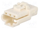 Plug; wire-wire; hermaphrodite; Ditto; 3mm; PIN: 3; for cable; 4.8A