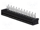 Connector: FFC (FPC); angled 90°; PIN: 22; NON-ZIF; THT; tinned; 1mm