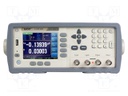 LCR meter; LCD 3,5"; R range: 0.0001÷99.9999MΩ; 0.05%; 100÷240VAC
