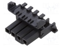 MICROFIT 3.0 RECPT 1 ROW V-0 TPA 04 CKT