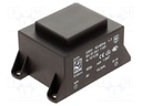 Transformer: encapsulated; 16VA; 230VAC; 9V; 1778mA; Mounting: PCB