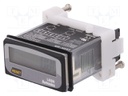 Counter: electronical; LCD; working time; Range: 0÷999999,9h; IP20