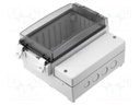 Enclosure: wall mounting; X: 188mm; Y: 160mm; Z: 106mm; CARDMASTER