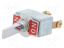 Switch: toggle; Pos: 2; SPDT; ON-ON; 50A/12VDC; Leads: screw; 50mΩ