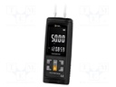 Manometer; -50÷50kPa; LCD; ±1%; Interface: USB C; Ø162x63mm; IP20