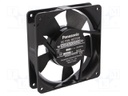 Fan: AC; axial; 115VAC; 120x120x25mm; 108m3/h; 34dBA; ball bearing