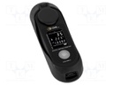Meter: refractometer; LCD; 0÷280‰,1,333÷1,42nD; Temp: 0÷40°C; IP65