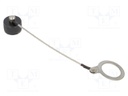 Accessories: protection cover; black; size 11; aluminium alloy