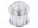 Belt pulley; T10; W: 25mm; whell width: 40mm; Ø: 36.35mm; aluminium