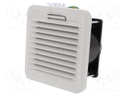 Fan: AC; axial; 230VAC; 24m3/h; 27dBA; IP54; Colour: grey (bright)