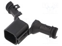 Cable clamp; DT; male; PIN: 6; straight; Works with: DT04-6P