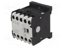 Contactor: 3-pole; NO x3; Auxiliary contacts: NC; 12VDC; 8.8A; DIN