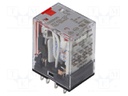Relay: electromagnetic; 4PDT; Ucoil: 120VAC; Icontacts max: 6A