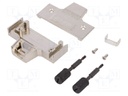 Plug housing; PIN: 50; shielded; Locking: screws; Mat: steel