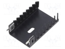 Heatsink: extruded; U; TO218,TO220; black; L: 45mm; W: 31mm; H: 12.7mm