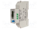 Electric energy meter; digital,mounting; for DIN rail mounting