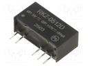 Converter: DC/DC; 2W; Uin: 4.5÷5.5V; Uout: 12VDC; Uout2: -12VDC; SIP7