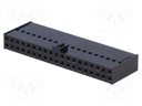 Plug; wire-board; female; C-Grid III; 2.54mm; PIN: 38; w/o contacts