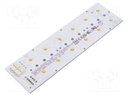 LED strip; W: 49.5mm; L: 172.2mm; No.of diodes: 12; CRImin: 80; 3000K